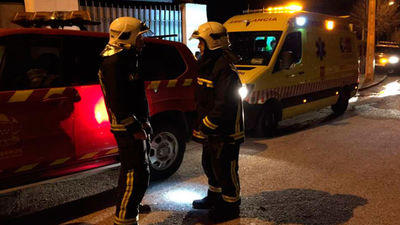 Tres heridos, uno muy grave, en el incendio de un chalet en Colmenar de Oreja