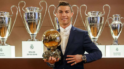 Cristiano gana su cuarto Balón de Oro