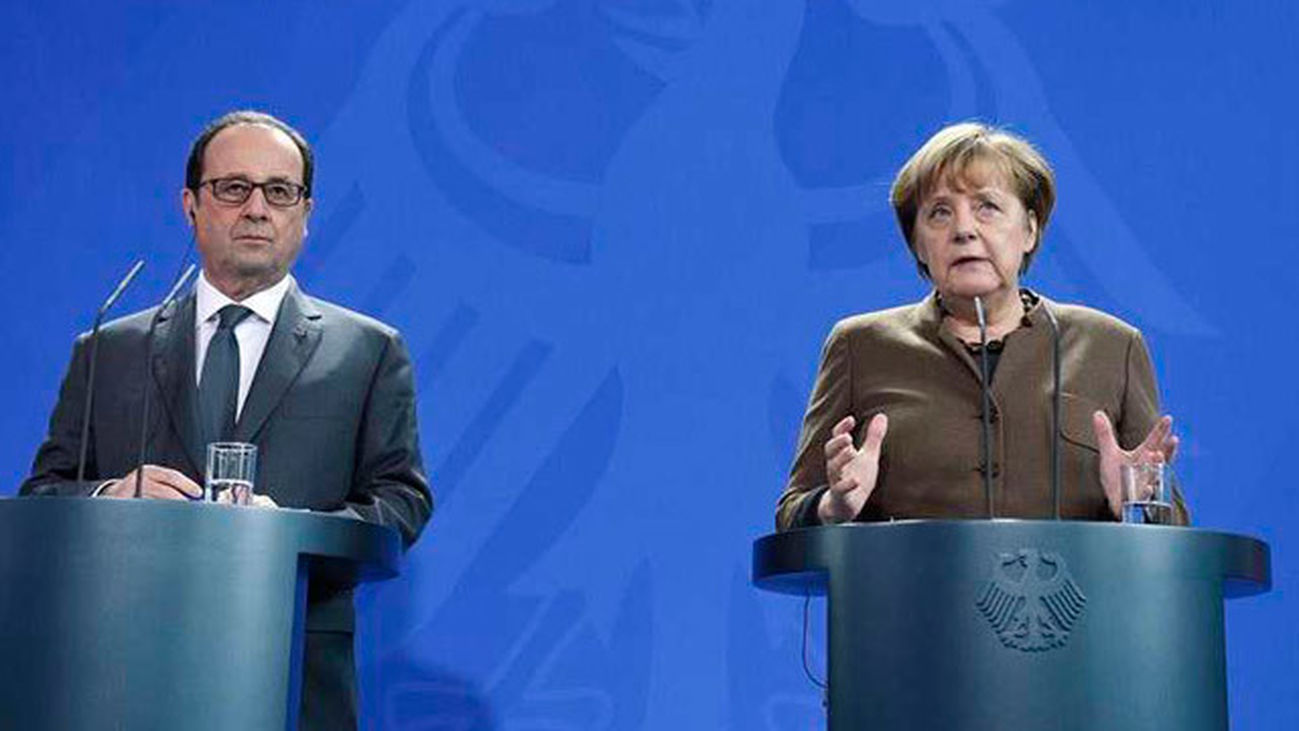 Merkel y Hollande abogan por prolongar las sanciones contra Rusia