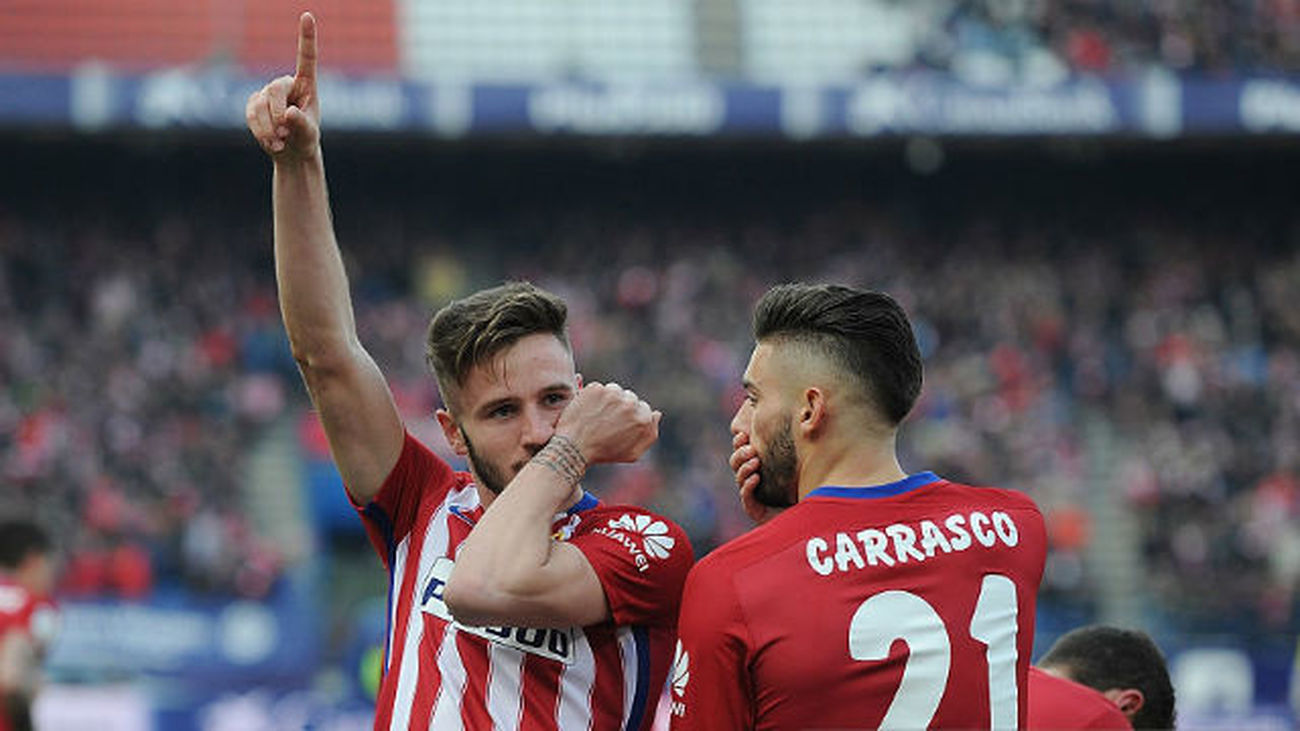 Saúl y Carrasco apuntan al once contra Las Palmas