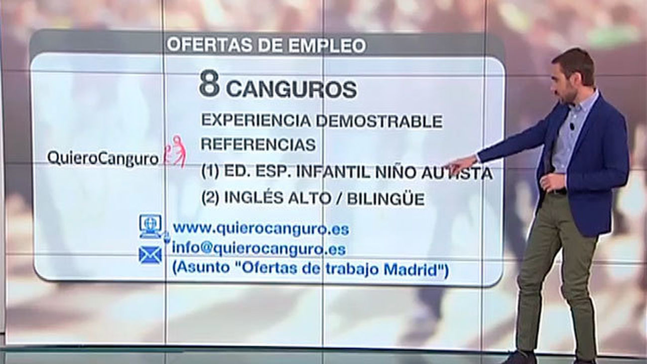 Se buscan canguros y mozos de almacén