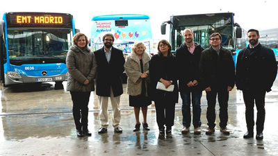 La EMT estrena 200 nuevos autobuses y su "ambicioso plan de renovación"