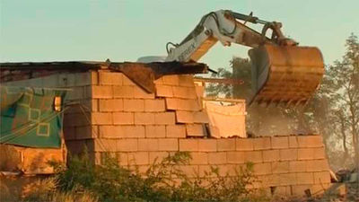 Un 75% de las viviendas de la Cañada Real podrían ser derribadas