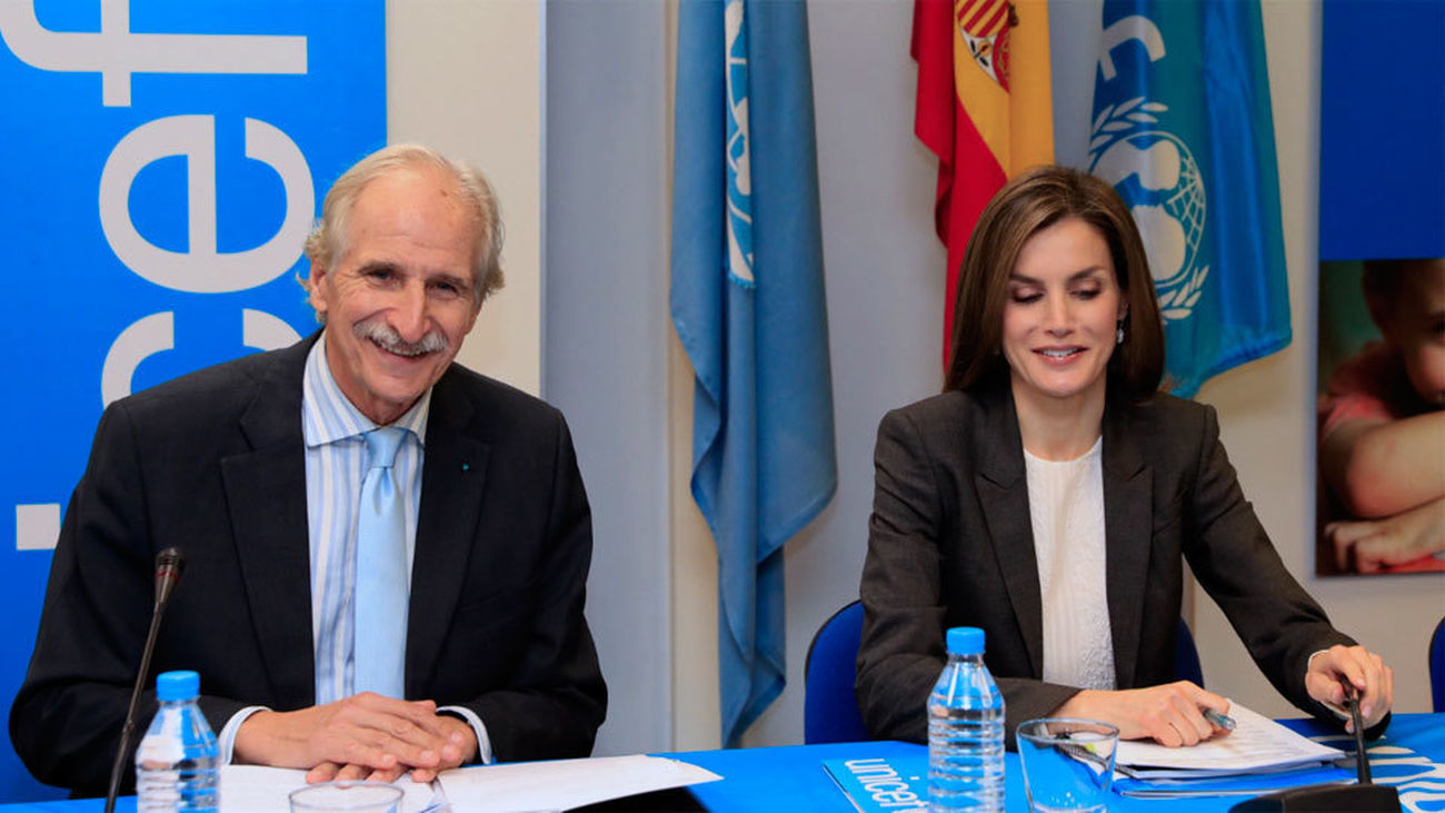 La Reina Letizia preside el 70 aniversario de Unicef Comité Español