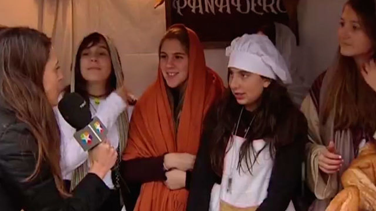 El belén viviente de Los Negrales