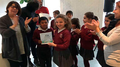 Sabanés entrega los premios del concurso escolar 'La limpieza, tarea de todos'