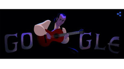 Google homenajea a Paco de Lucía en el 69 aniversario de su nacimiento
