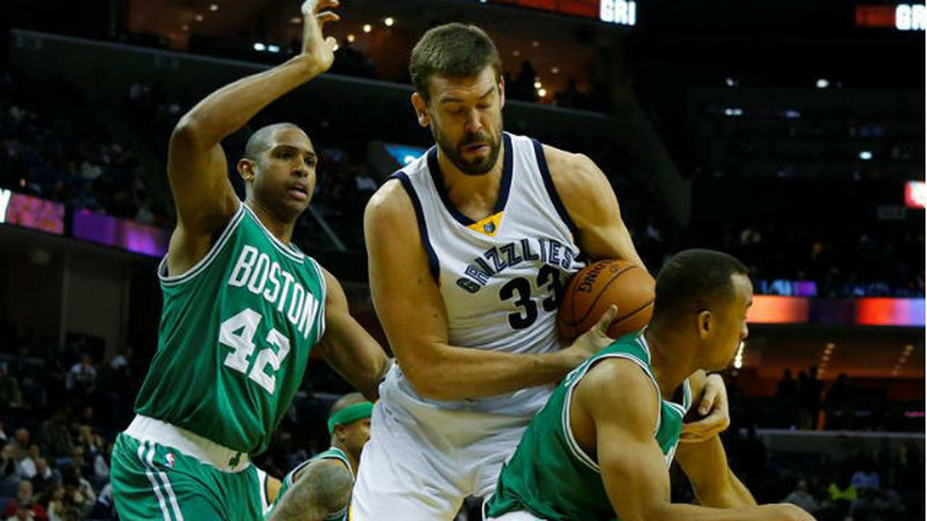 Marc Gasol ante los Celtics