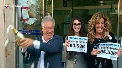 El segundo premio, 4.536, repartido entre 215 localidades españolas