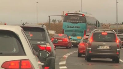 Varios accidentes leves complican el tráfico en Madrid al inicio de Navidad