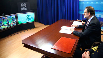 Rajoy felicita las Navidades a las tropas españolas en el extranjero