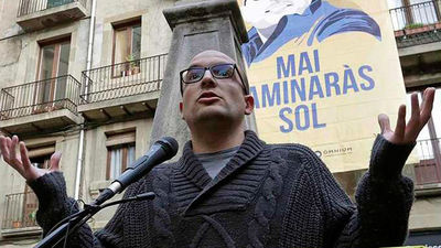 Detenido por los Mossos el concejal de la CUP Joan Coma por plantar a un juez