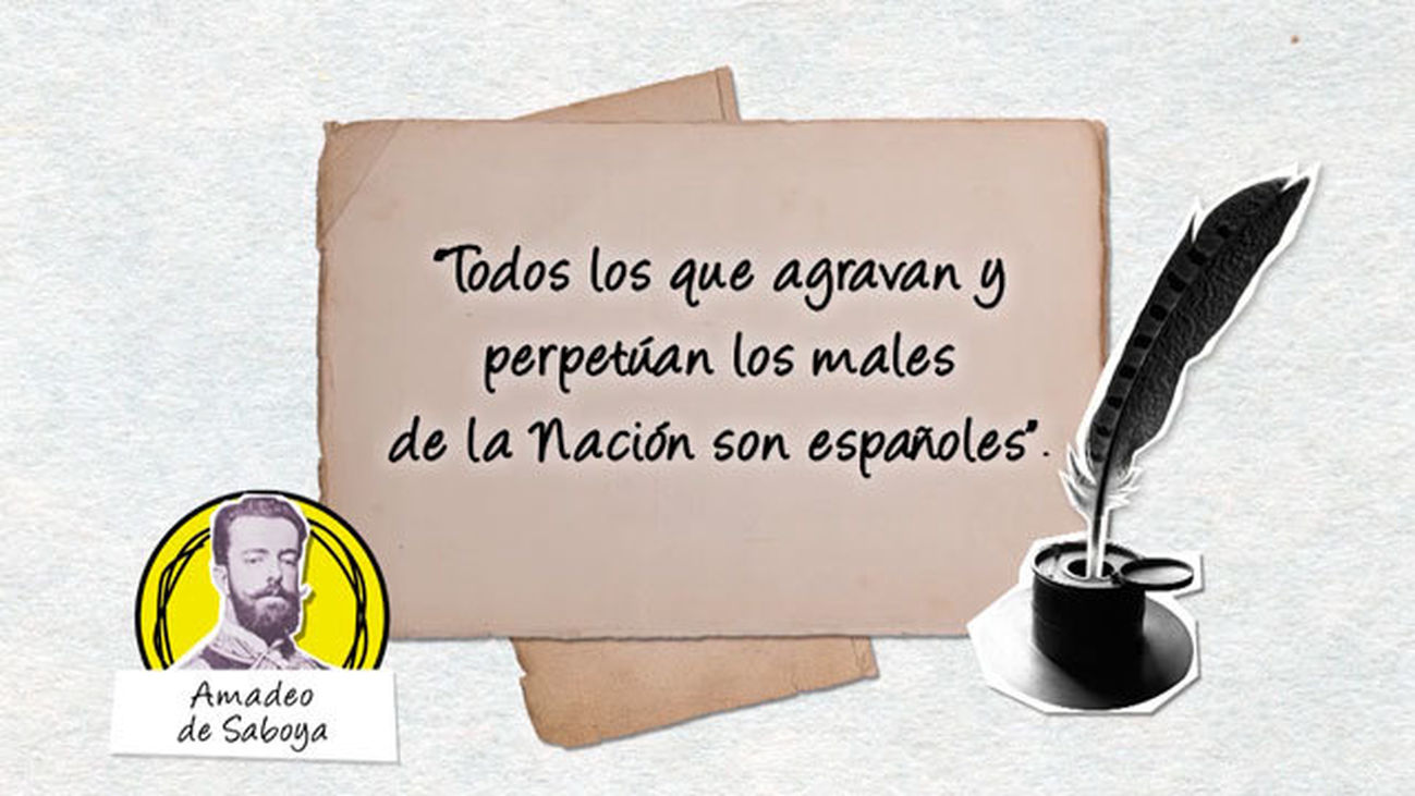 El mal aterrizaje de Amadeo de Saboya