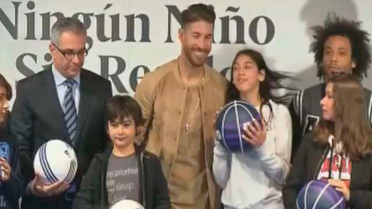 El Real Madrid pretende que "ningún niño se quede sin regalo" en Navidad