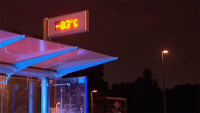 Madrid estará este domingo en alerta amarilla por frío de hasta 4 grados bajo cero