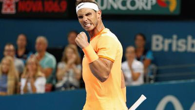 Victoria fácil de Nadal ante Dolgopolov en su debú en Brisbane