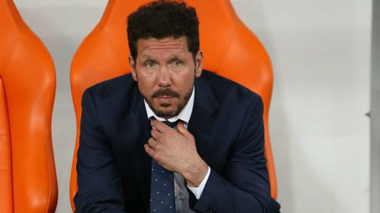 Simeone no da por resuelta la eliminatoria pese al 0-2