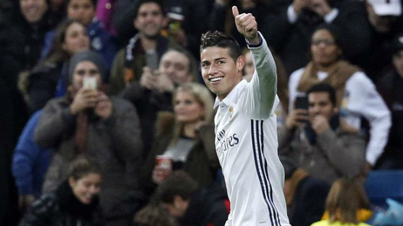 James vuelve a sonreír