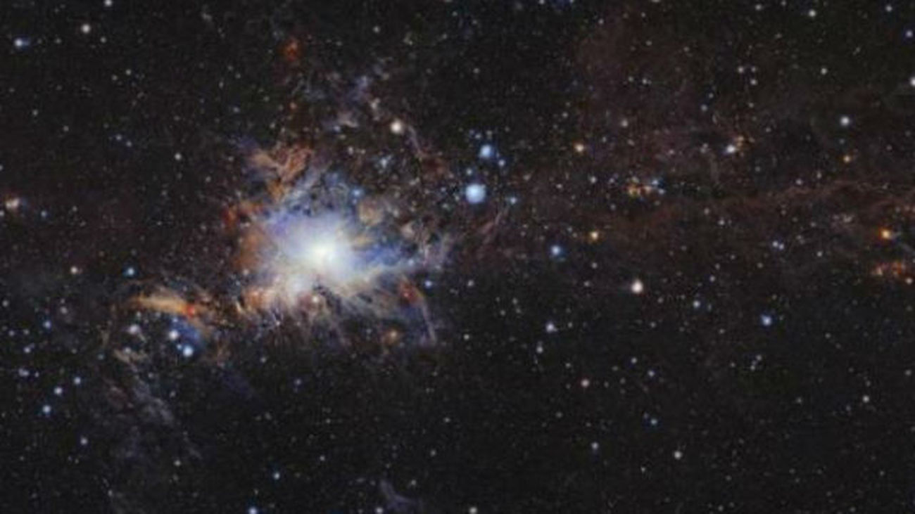 Una nueva imagen del sondeo VISION descubre secretos ocultos de las nubes de Orión