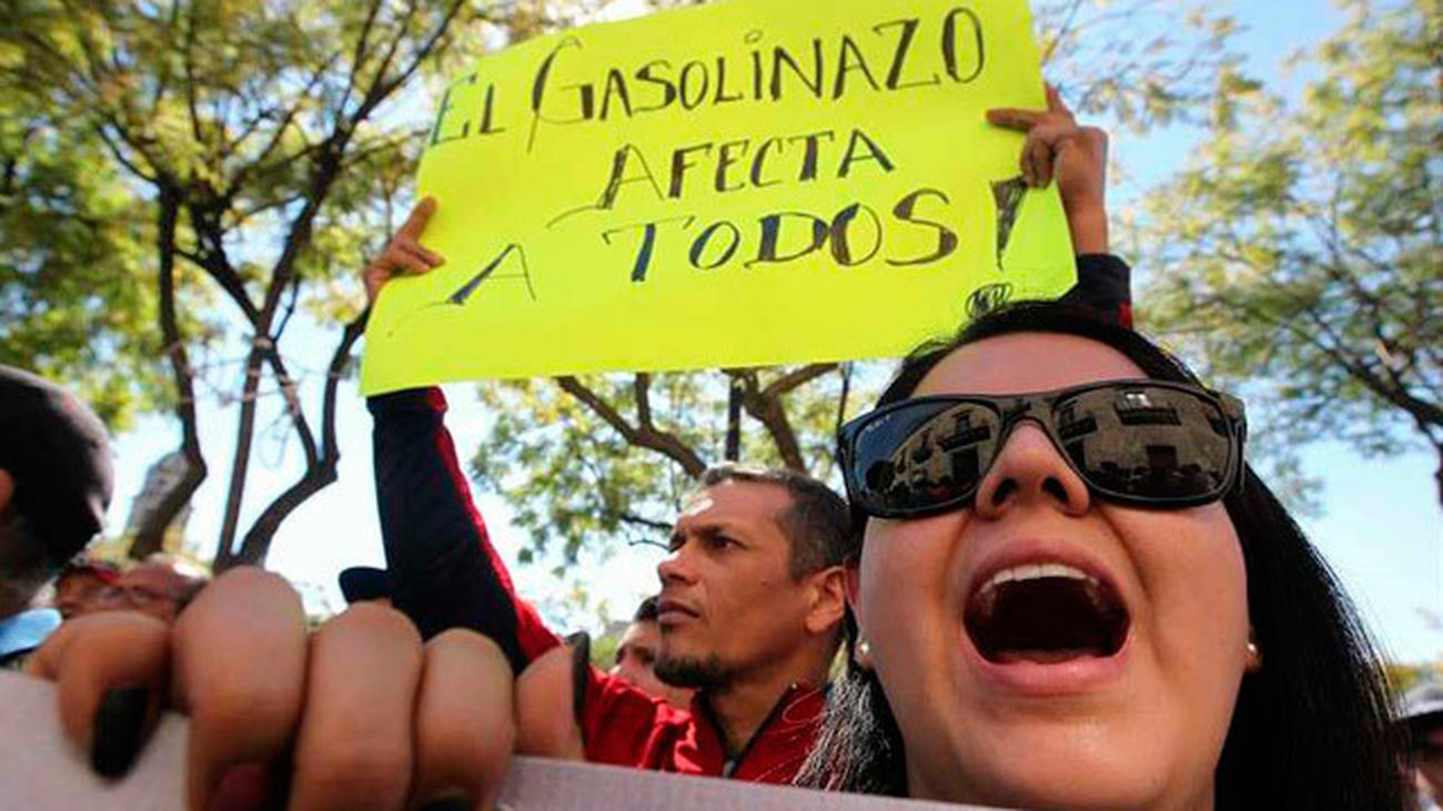 Protestas en México contra el gasolinazo