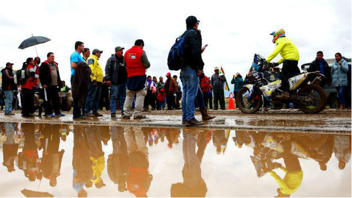Acortan la séptima etapa del Dakar por la lluvia