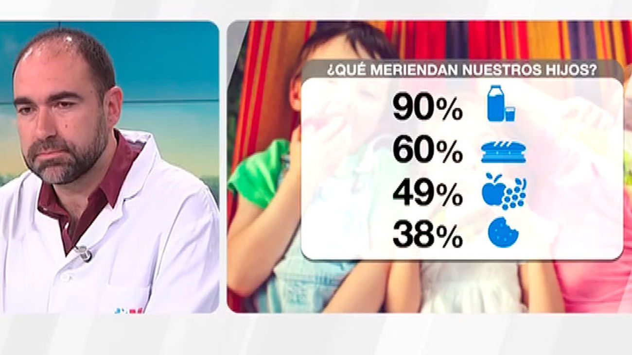 La merienda de los niños