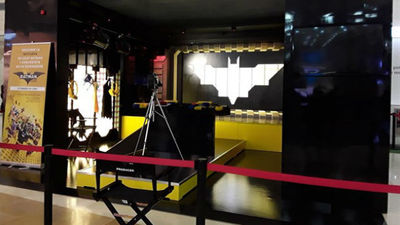 La Lego Batcueva podrá ser visitada  en Parquesur hasta el 17 de enero