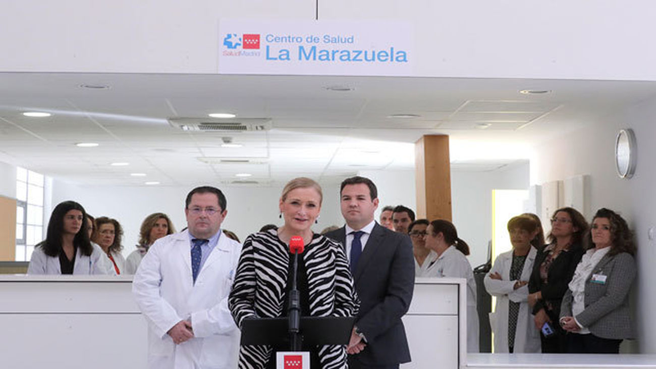 Cifuentes inaugura el nuevo Centro de Salud de La Marazuela en Las Rozas