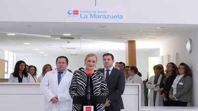 Cifuentes inaugura el nuevo Centro de Salud de La Marazuela en Las Rozas