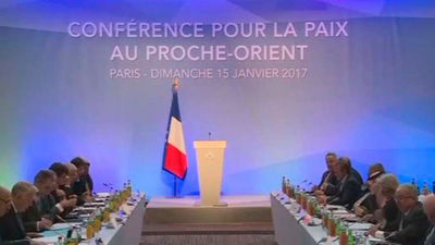 Más de 70 países buscan en París relanzar el proceso de paz en Oriente Medio