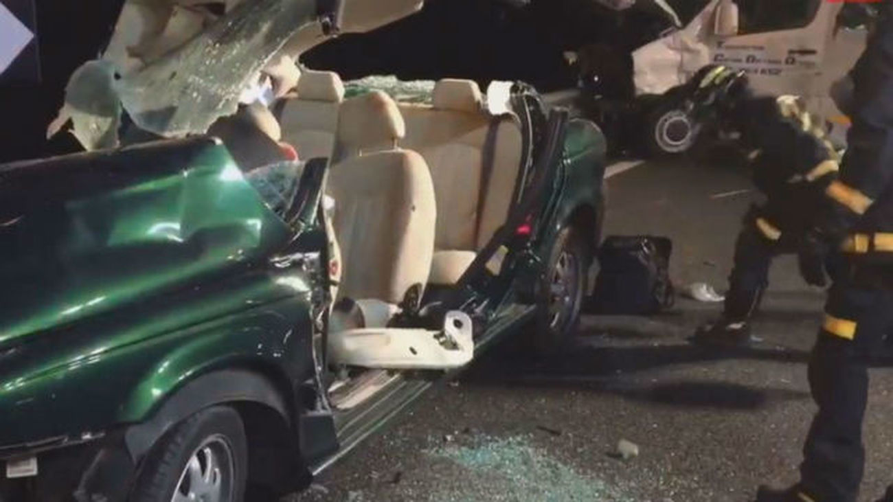 Coche implicado en el accidente