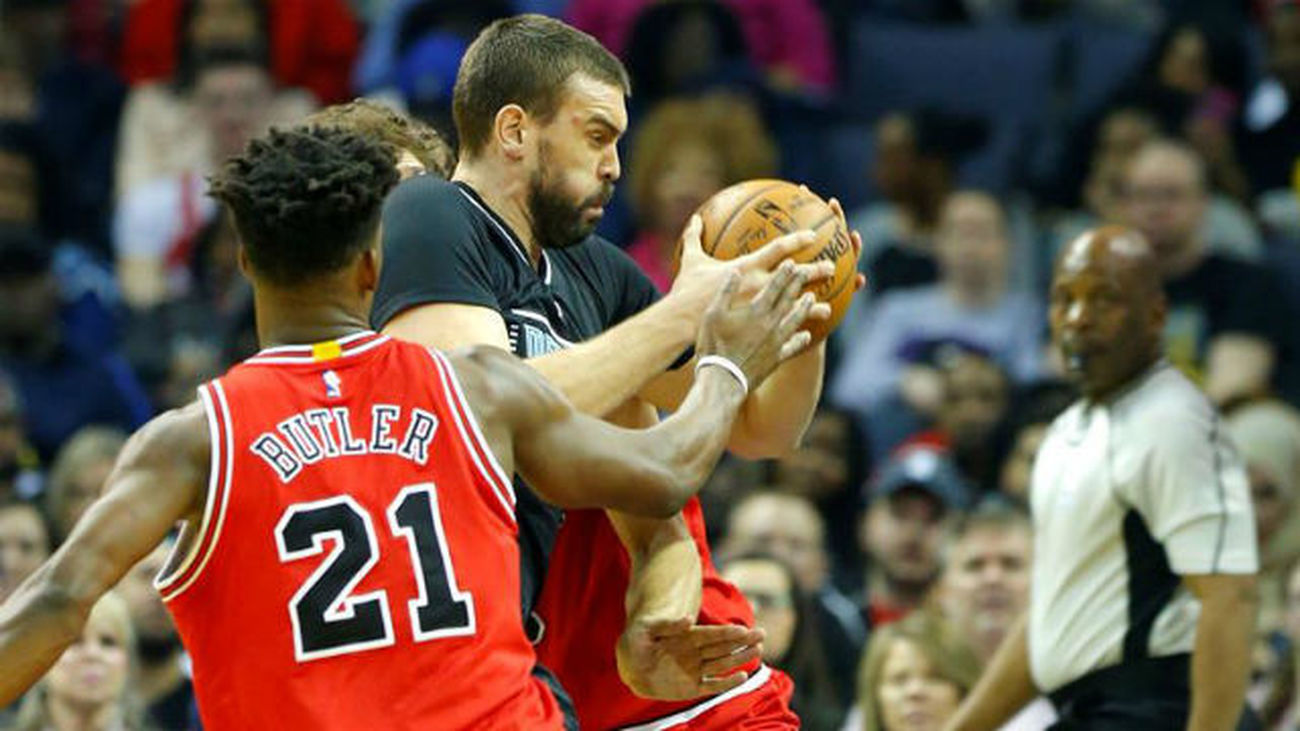 Marc Gasol ante los Bulls