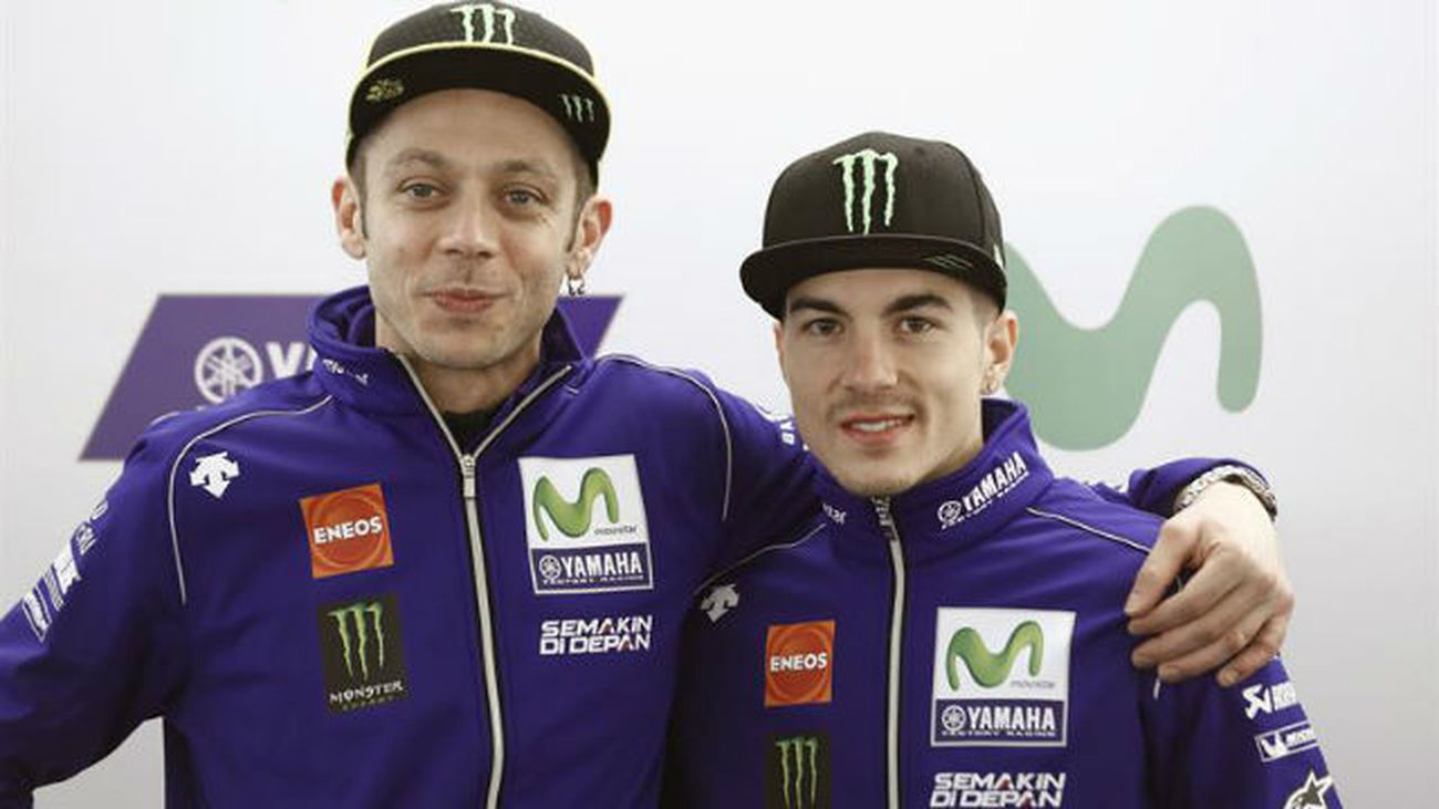 Valentino Rossi y Maverick Viñales