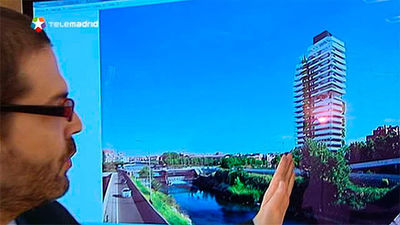 Proyectan una torre de 72 metros junto al Manzanares