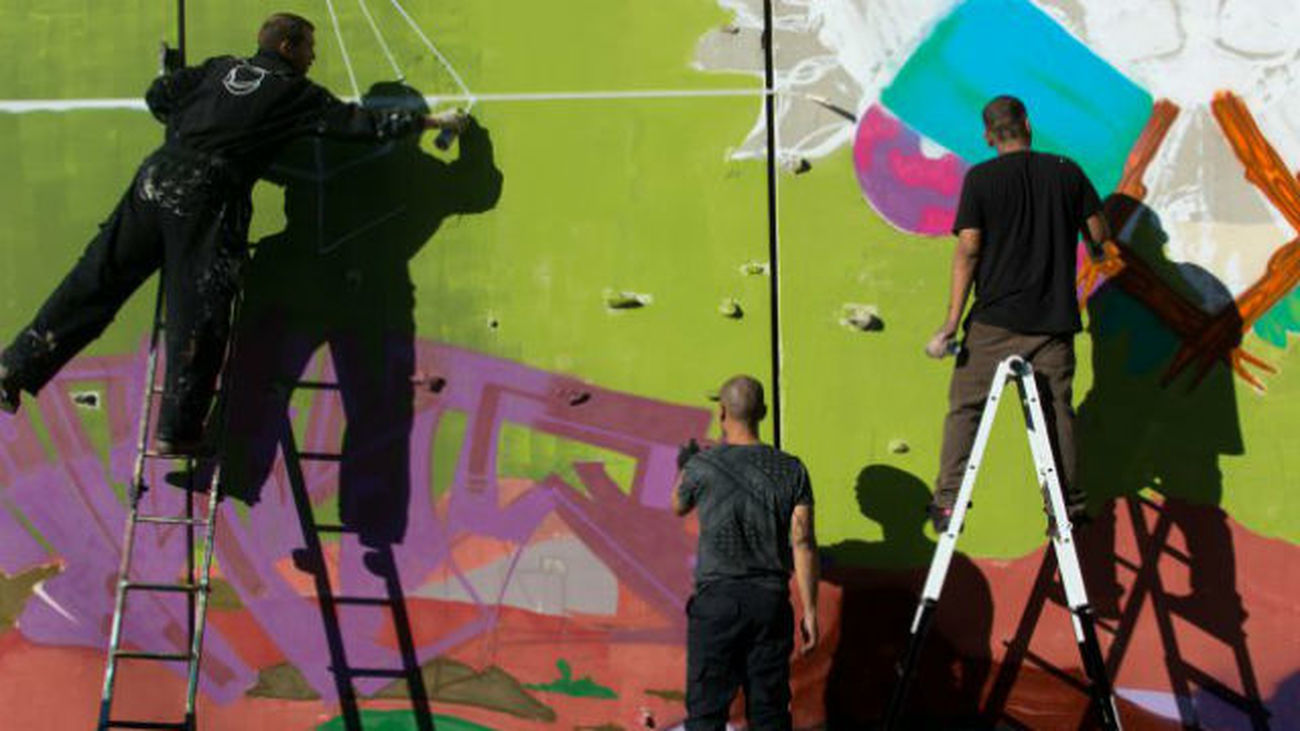 El arte urbano cubre las calles de Madrid