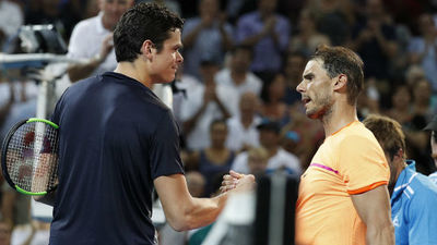 Nadal, ante la roca más alta y el brazo más firme, Raonic