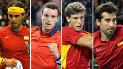 Nadal, Bautista, Carreño y Marc López, ante Croacia