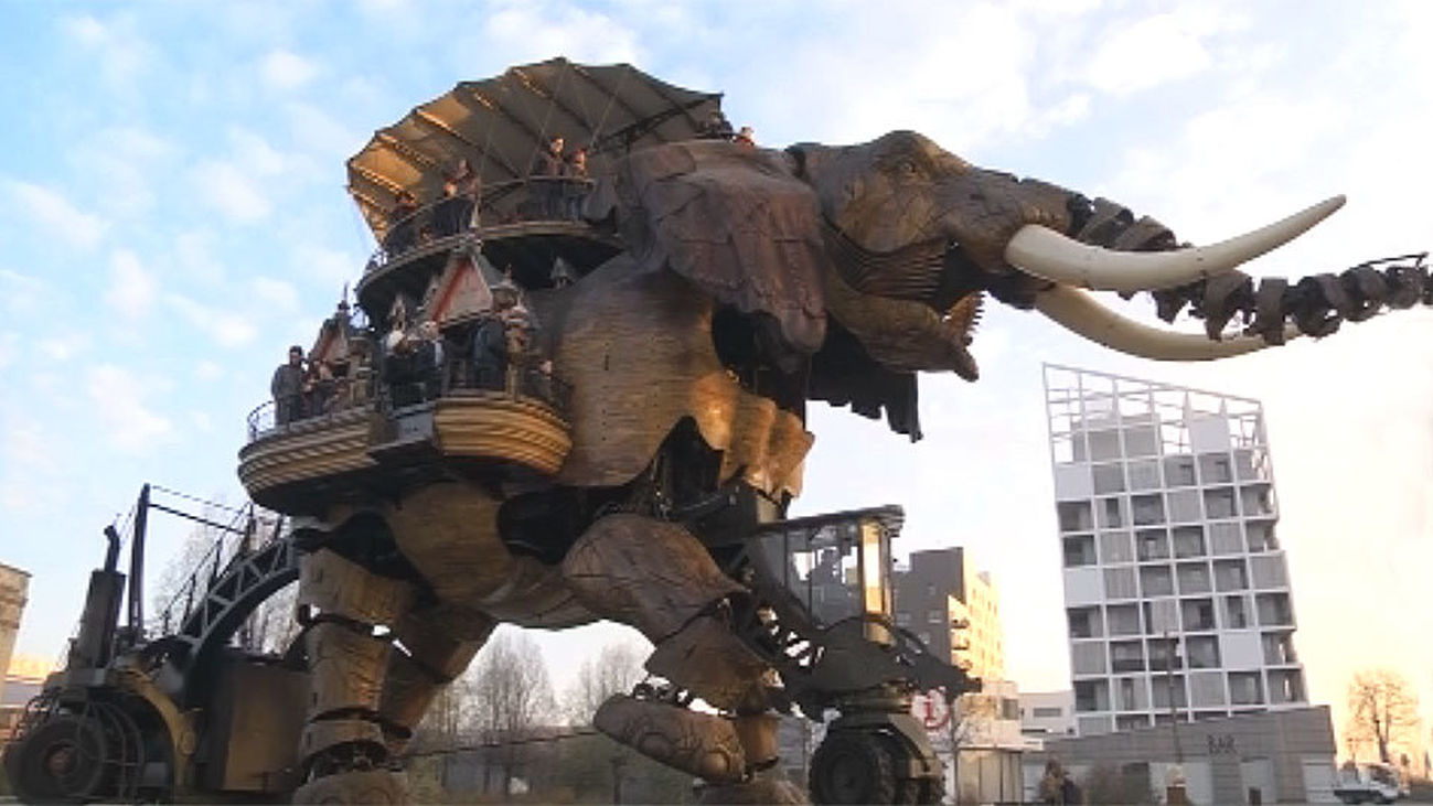 El elefante gigante de Nantes