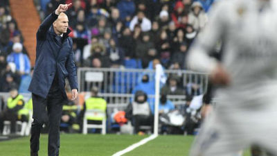 Zidane: "Vemos a nuestros rivales perder puntos y eso nos congratula"