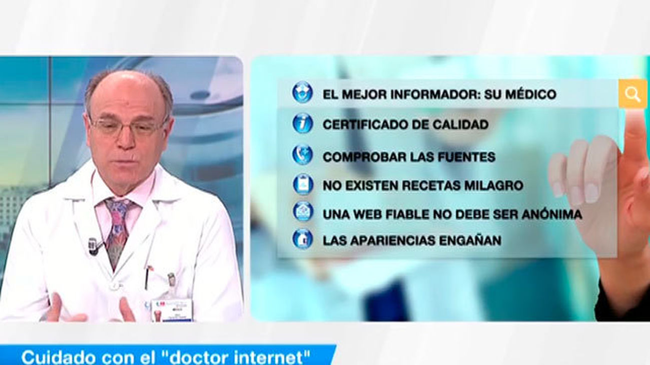 Cuidado con el "doctor internet"