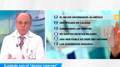 Cuidado con el "doctor internet"