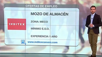 Se buscan veterinarios y mozos de almacén