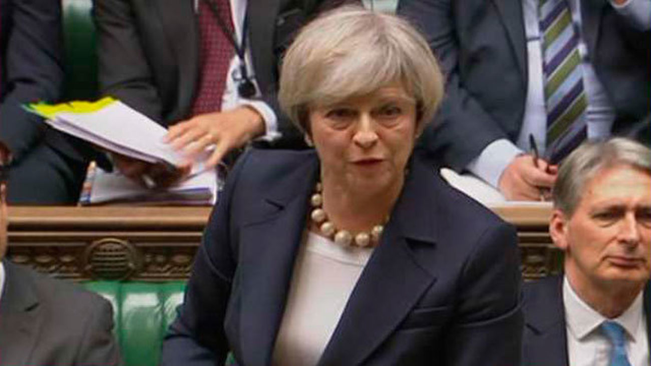 May garantiza a Picardo que "trabajará con Gibraltar" para el mejor "Brexit"