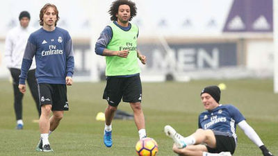 Modric y Marcelo podrían jugar ante el Celta