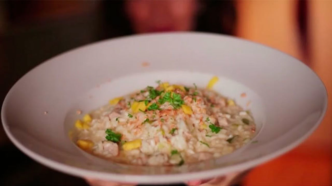 La receta del día: Risotto de secreto ibérico