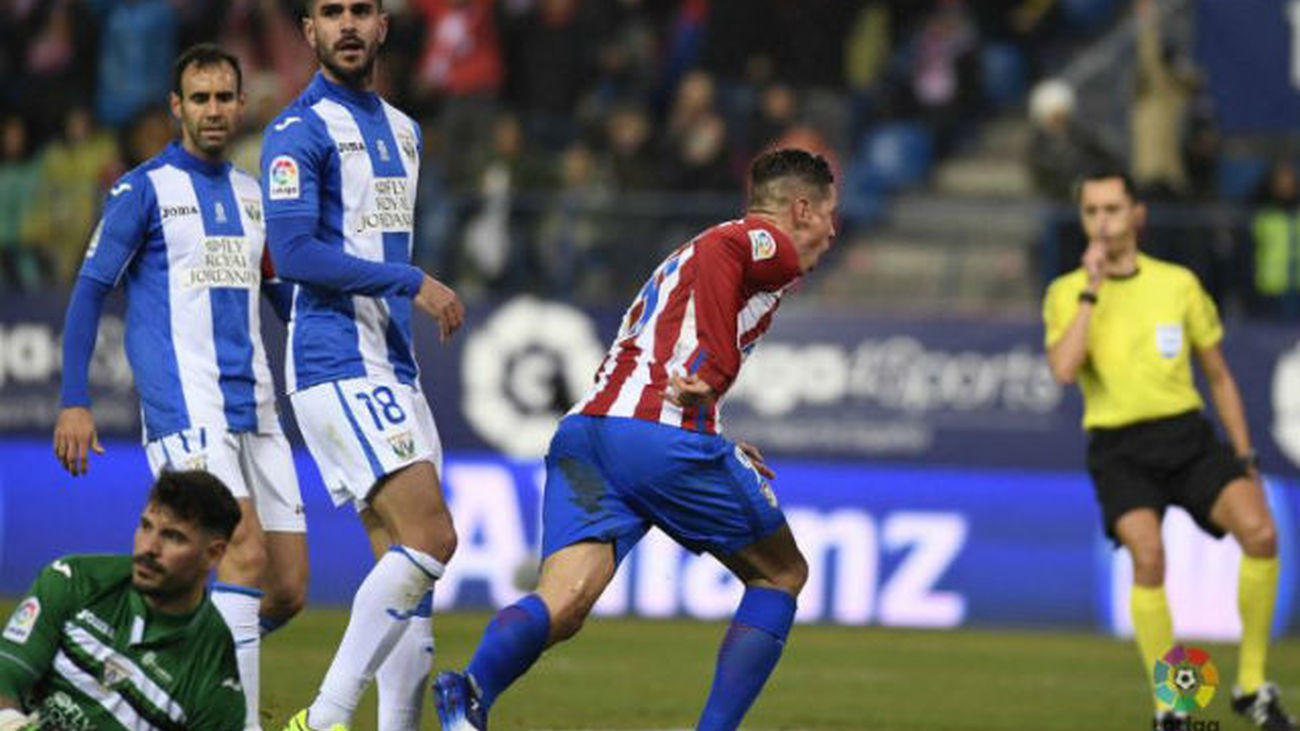 Fernando Torres ante el Leganés