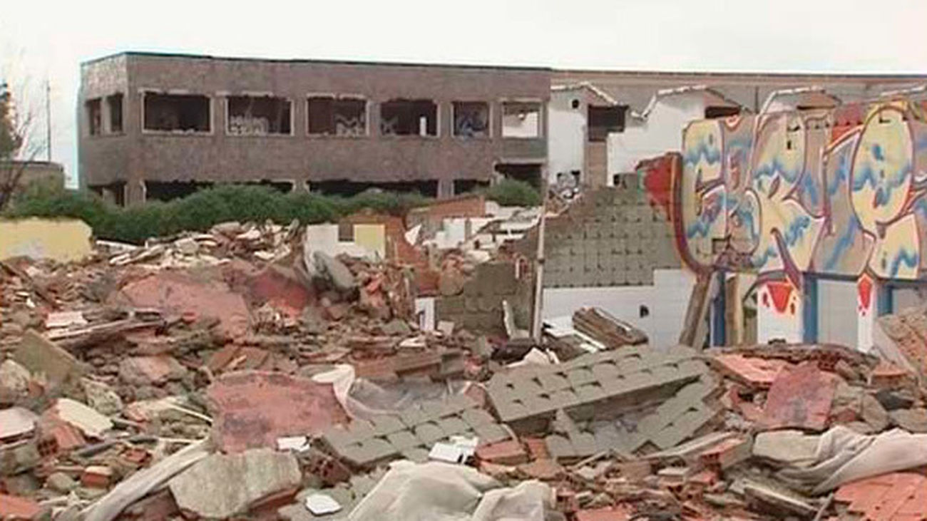 Contaminadas por amianto varias parcelas del polígono de los Ángeles en Getafe