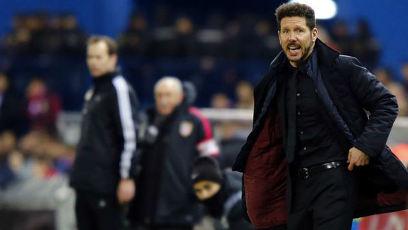 Simeone: "Queremos seguir respondiendo como lo estamos haciendo"