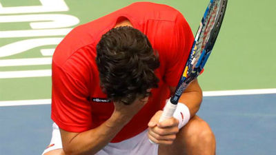 2-1. España, contra las cuerdas tras perder el dobles con Croacia