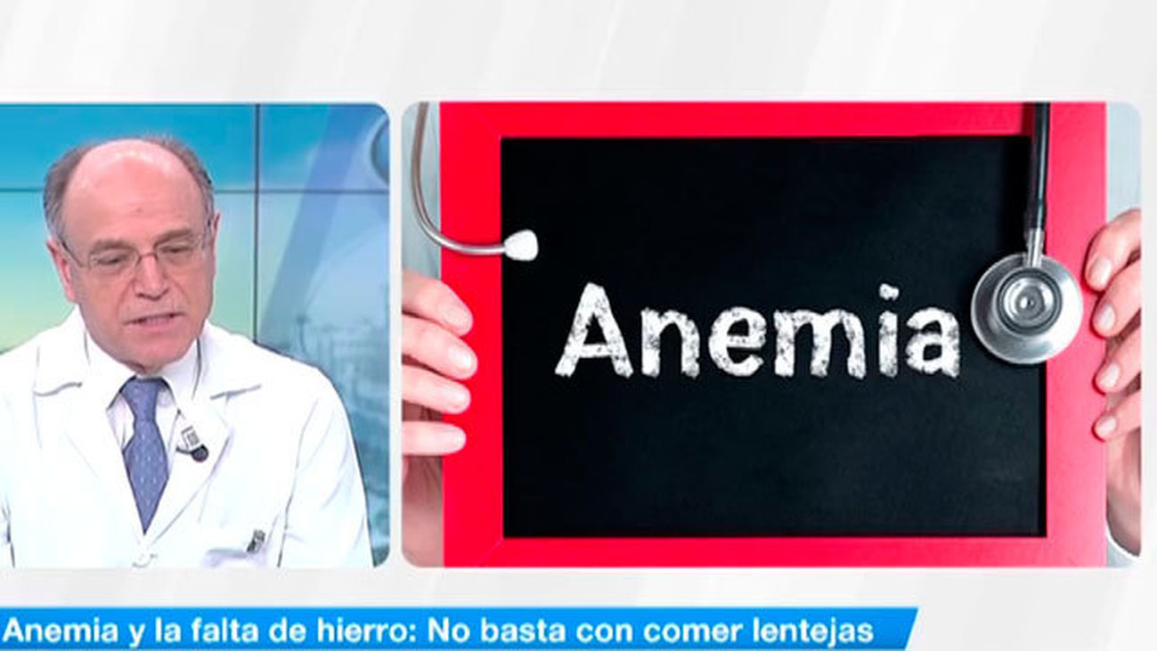 La anemia y la falta de hierro